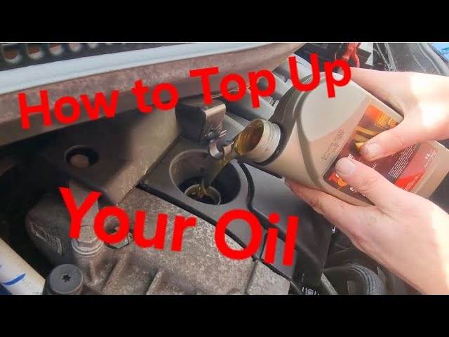 How to Top Up Your Oil (Renault Scenic)