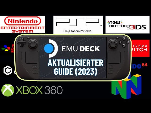 Emulation auf dem Steam Deck OLED - EmuDeck - neuer und aktualisierter Guide (2023)