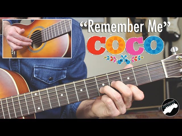 How to Play "Remember Me" Lullaby on Guitar - From Disney's Coco