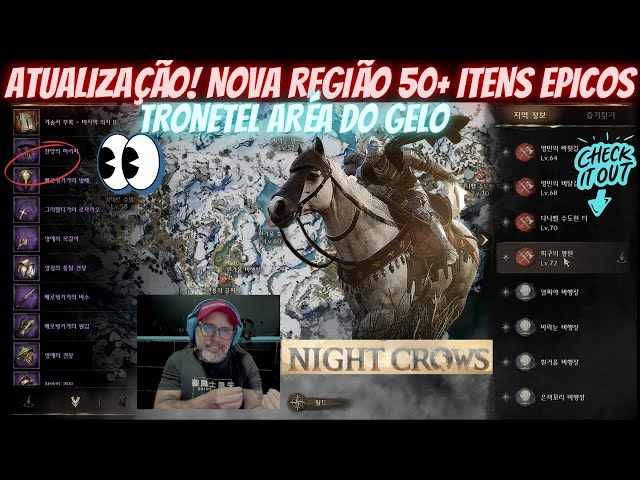 NIGHT CROWS - GRANDE ATUALIZAÇÃO - NOVA REGIÃO! TRONETEL
