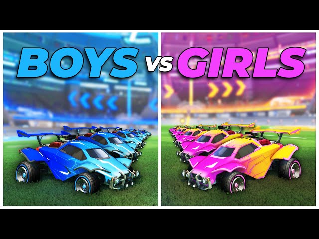 Girls vs Boys in Rocket League: Who will win?