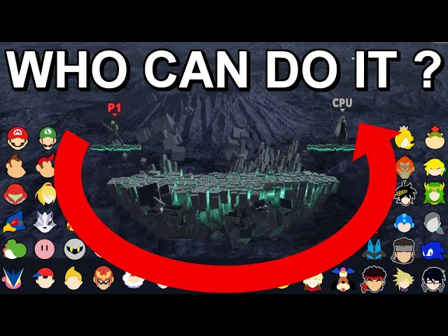 Who Can Make It? Northern Cave Challenge - Super Smash Bros. Ultimate
