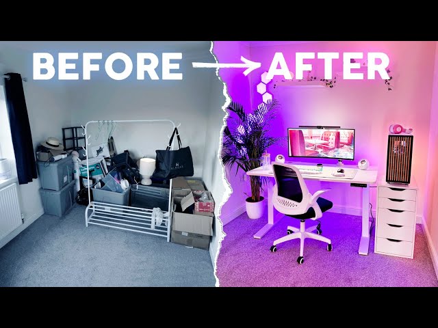 Surprising my Girlfriend with her DREAM Gaming / WFH Setup!