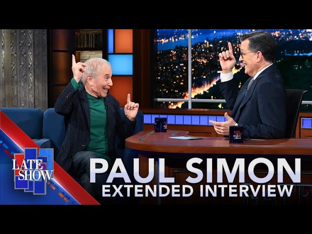 “Life Is Incredible” - Stephen Colbert’s FULL EXTENDED Interview With Paul Simon