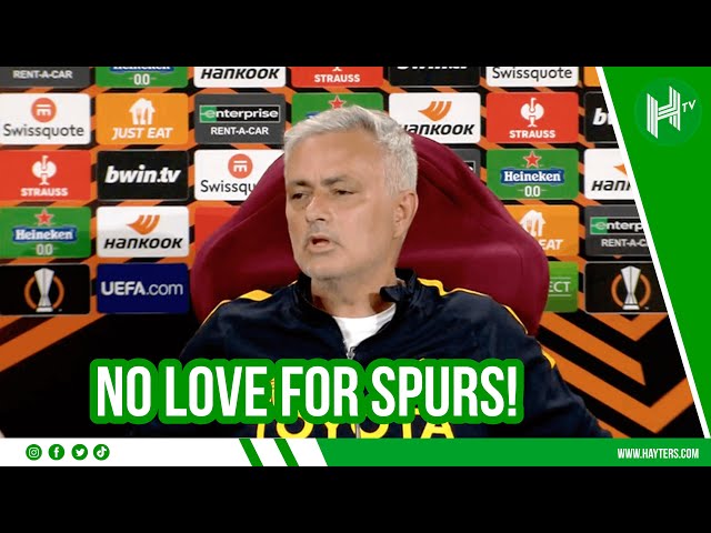 I love EVERY club APART from Tottenham! | SAVAGE Jose Mourinho 😂