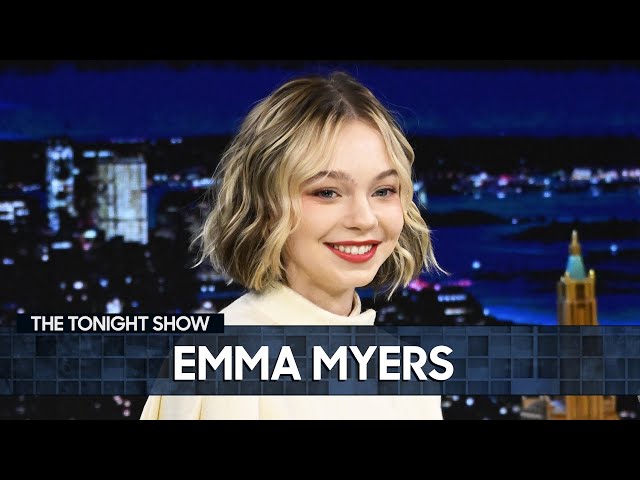 Emma Myers on Preparing to be a Werewolf in Wednesday and Her SEVENTEEN Obsession (Extended)