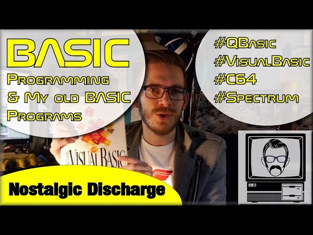 BASIC Programming on Old Computers [Discharge] | Nostalgia Nerd