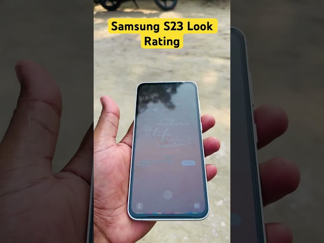 Samsung S23 Look Rating @comment box #samsung  #brijtech #smartphone #shorts #ytshort