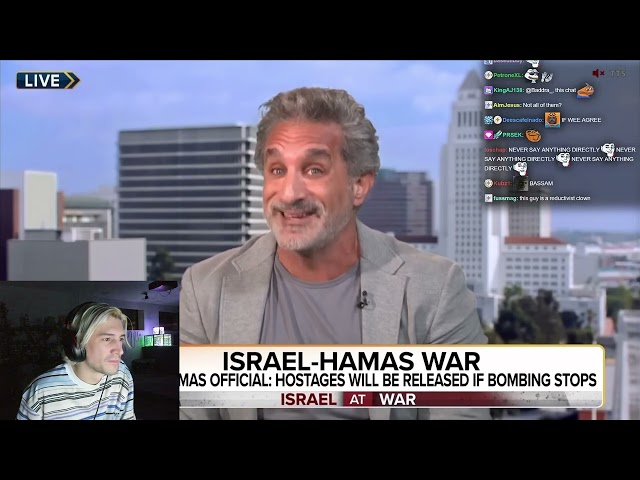 Israel-Hamas War: Piers Morgan vs Bassem Youssef | xQc Reacts