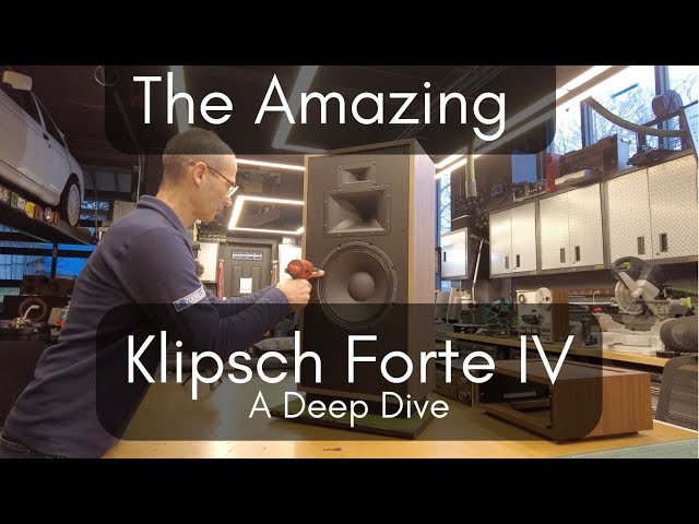 Why is the Forte Klipsch's best selling Heritage Speaker?