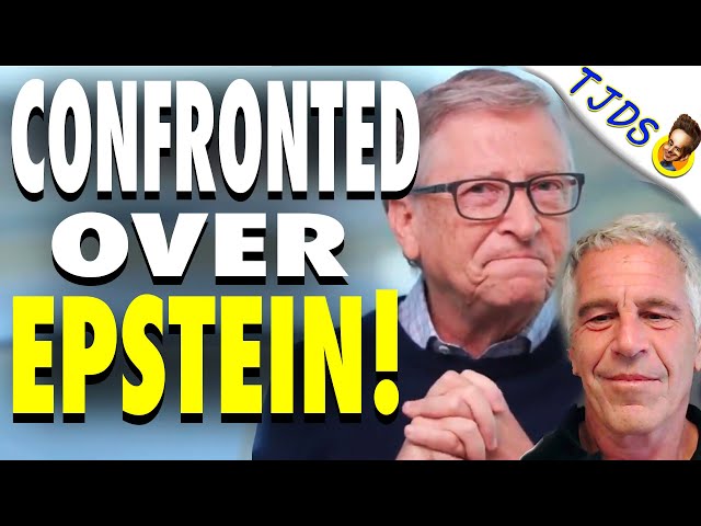 Bill Gates SQUIRMS Over His Jeffrey Epstein Connections
