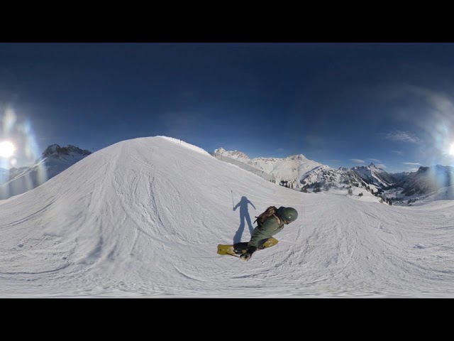 Snowboarding in Warth Schröcken