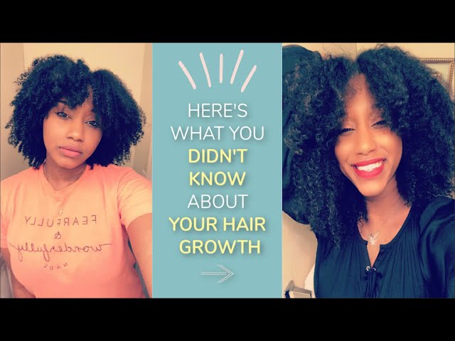 HERE'S WHAT YOU DIDN'T KNOW ABOUT YOUR HAIR GROWTH