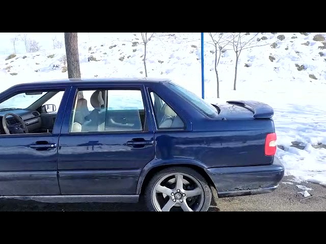 VOLVO S70 R in Snow with Music at Max Volume :D