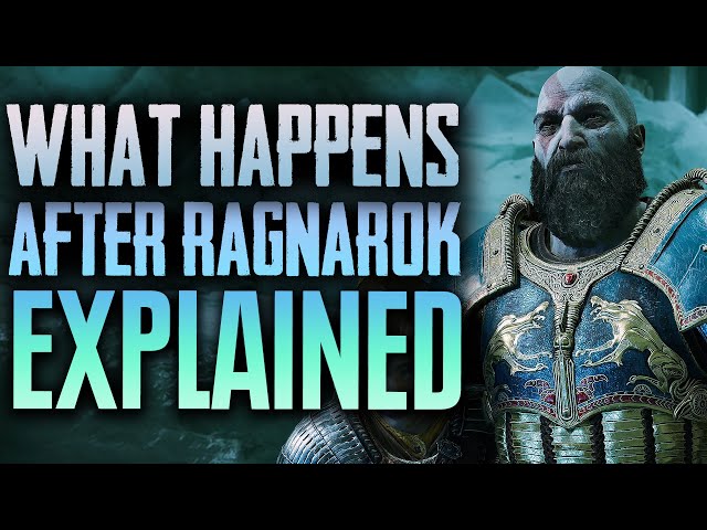 What Happens After Ragnarok EXPLAINED!! All Post Game Content + Dialogue in God of War Ragnarok