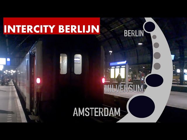 Intercity Berlijn: Riding a German Intercity in the Netherlands