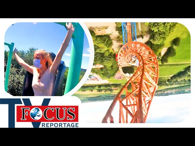 Höchste Überkopf-Achterbahn Europas! Skyline Park im Check! | Online Exclusive | Focus TV Reportage