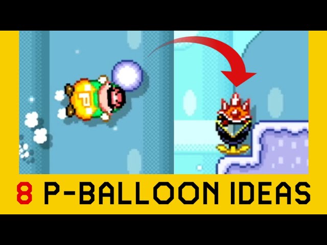8 Ideas with the P-Balloon (Part 1) | Super Mario Maker 2