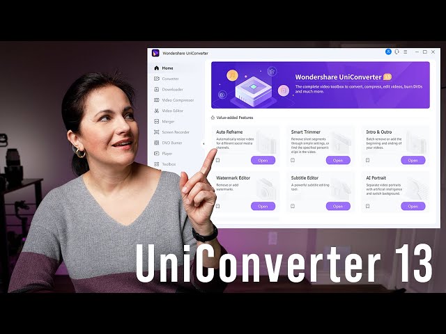How to use Wondershare UniConverter 13 | tutorial 2022