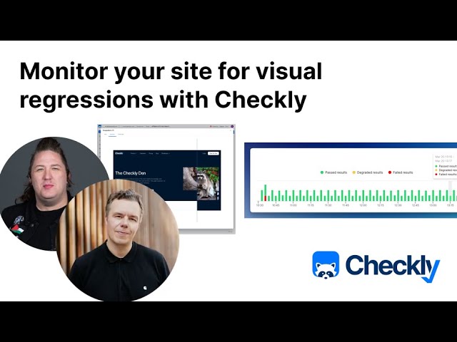 Using Visual Regression checks to Make Sure You Never Miss a Problem on Production
