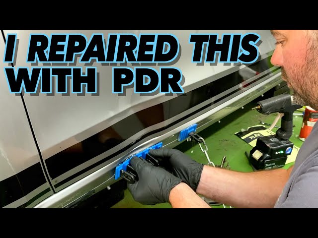 COLLISION DAMAGE REPAIRED With GPR & PDR | Paintless Dent Removal UK