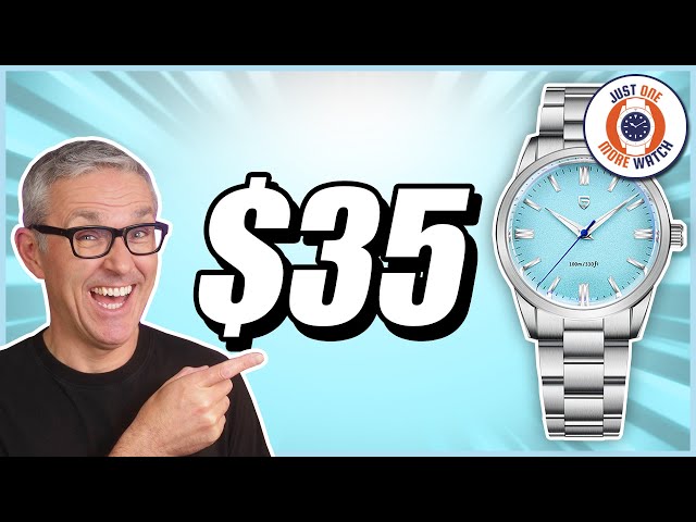INSANE VALUE! Only $35 for Seiko, Sapphire, Stainless!