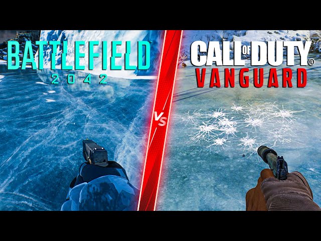 Battlefield 2042 vs Call of Duty: Vanguard - Direct Comparison! Attention to Detail & Graphics!
