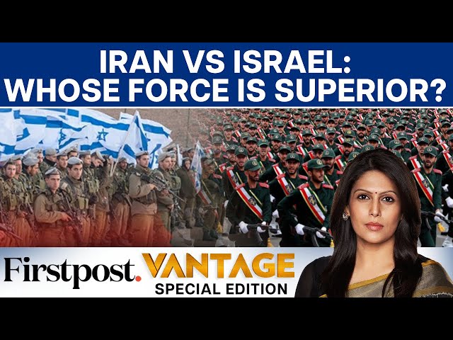 Iran vs Israel Military Comparison: Who Has the Upper Hand? | Vantage with Palki Sharma