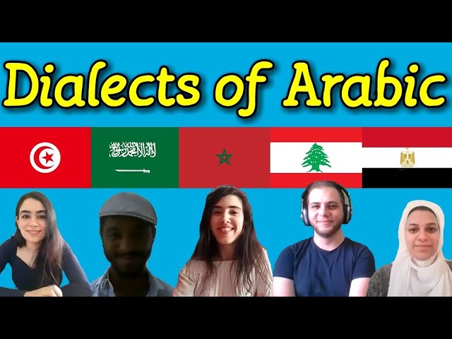 Arabic dialects | Egyptian, Saudi, Moroccan, Tunisian, Lebanese