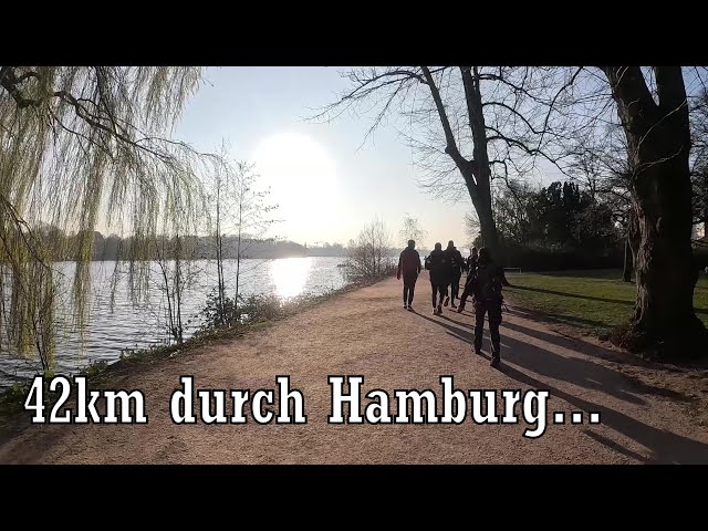 42km zu Fuß durch Hamburg! | Mammutmarsch Hamburg