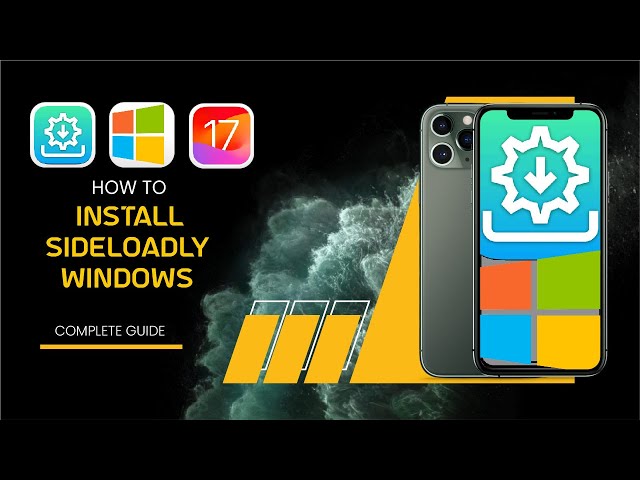 Sideload IPA With Sideloadly Windows iOS 17 Without Jailbreak iPhone/iPad: Sideloadly Windows Guide