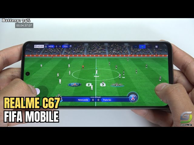 Realme C67 test game EA SPORTS FC MOBILE 24