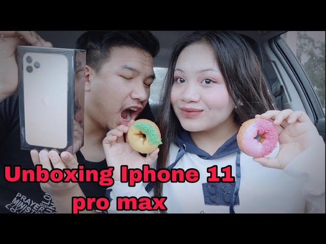 UNBOXING iPHONE 11 PRO MAX/ iPHONE 11 PRO MAX KAN LO HONG ANG/WITH EVELYN PAR