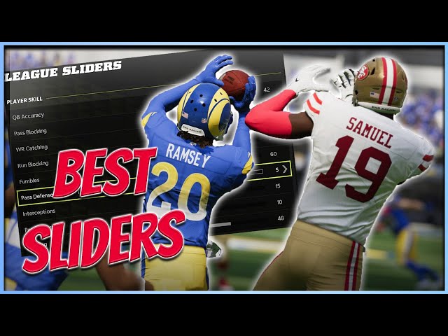 MADDEN 22 | Best Realistic All Madden Sliders in 2022!