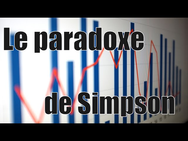 Le paradoxe de Simpson