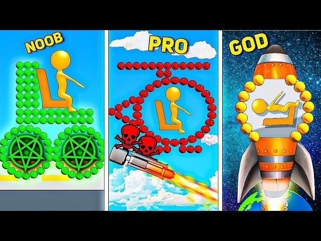 Going NOOB to GOD in 10 Minutes in Draw & Fight 3D