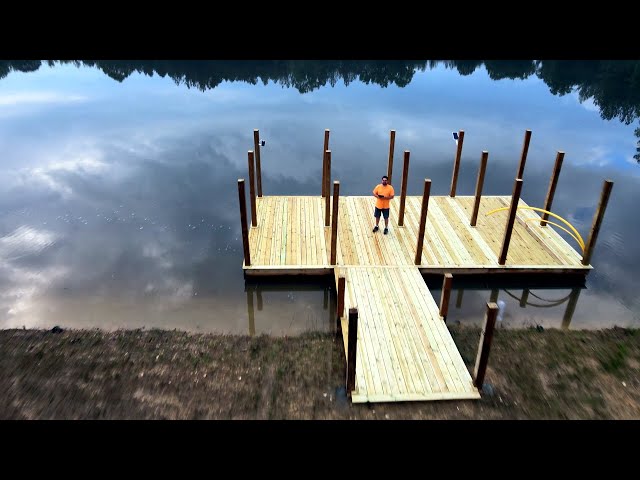 New Reolink Camera to Timelapse the ICF House Build and the Dock is Done-ish!
