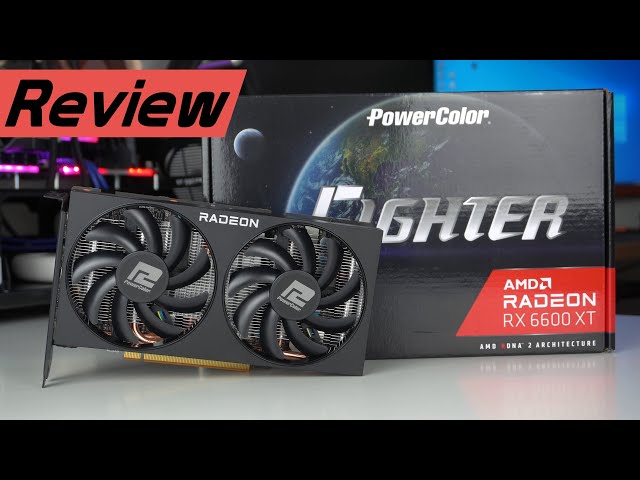 Günstiger UND besser als die RTX 3060! Powercolor Radeon RX 6600 XT Fighter Test/Review