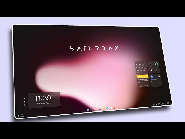 This is the BEST Windows 11 Customization with Rainmeter