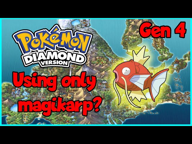 Can you beat Gen 4 Pokemon with a Magikarp? (5k special)