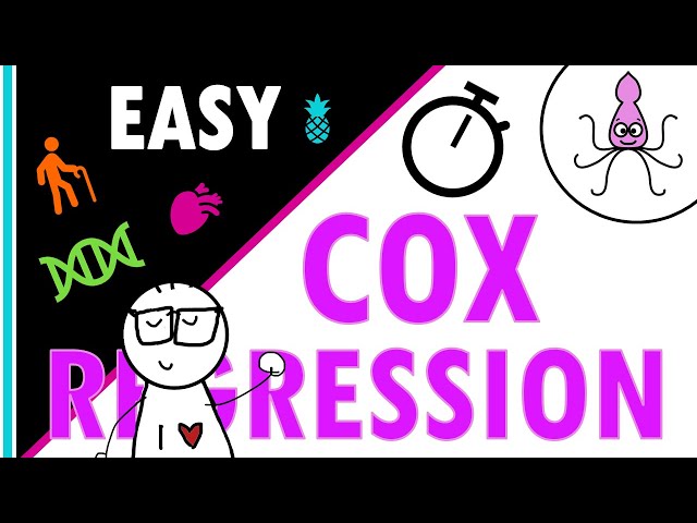 COX REGRESSION and HAZARD RATIOS - easily explained with an example!