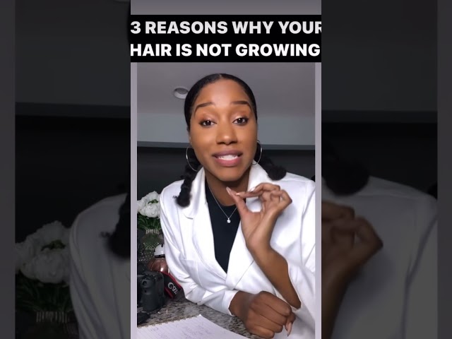 3 REASONS WHY YOUR HAIR IS NOT GROWING! 👀