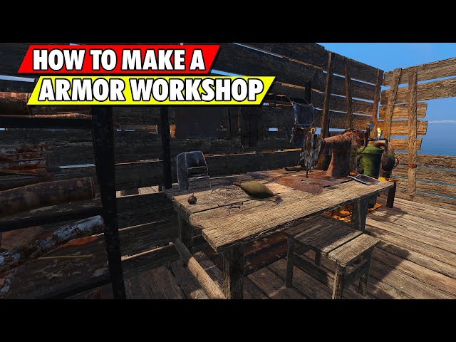HOW TO MAKE A ARMOR WORKSHOP IN SUNKENLAND