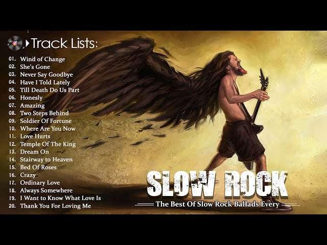 Scorpions, Aerosmith, CCR, Journey, U2, Nazareth - Best Slow Rock of All Time
