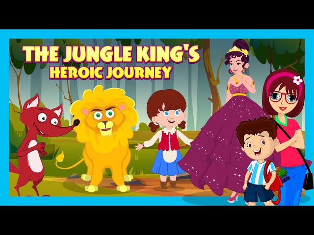 The Jungle King's Heroic Journey | Bedtime Story for Kids | Dreamy Tales | English Stories