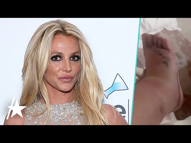 Britney Spears BREAKS SILENCE & Shares Video Of Swollen Foot