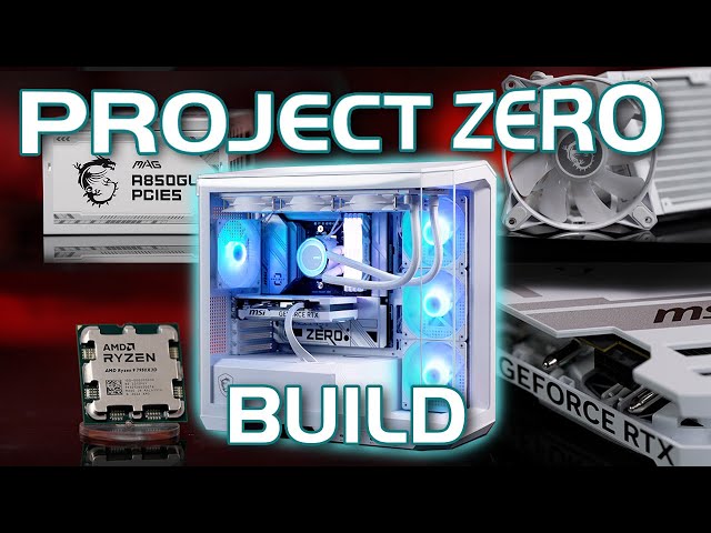 Never Look At A Cable Again - The MSI Project Zero Build