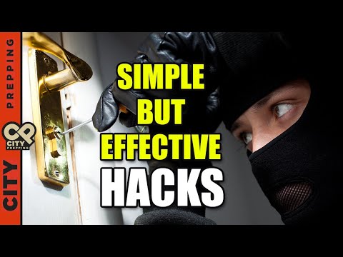 10 Easy & Inexpensive Hacks to Burglar-Proof Your Home