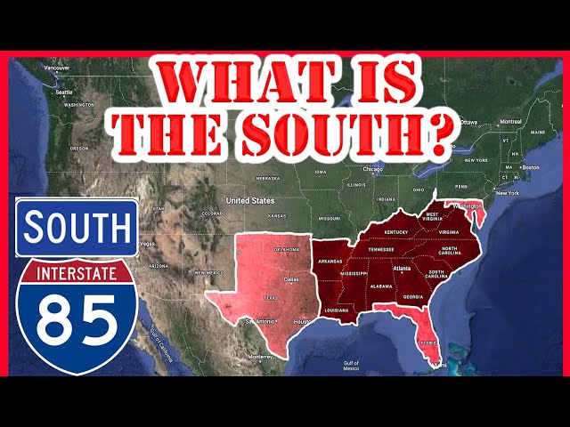 Why Americans are SO CONFUSED Over Which States are Southern | What is the South?