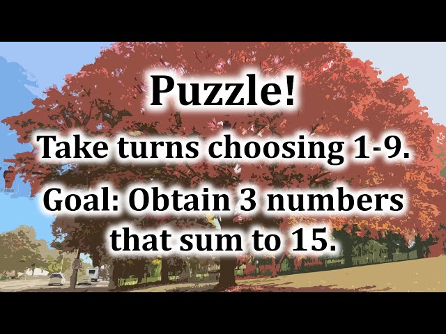One Simple Trick Turns this Puzzle into a Classic Children's Game